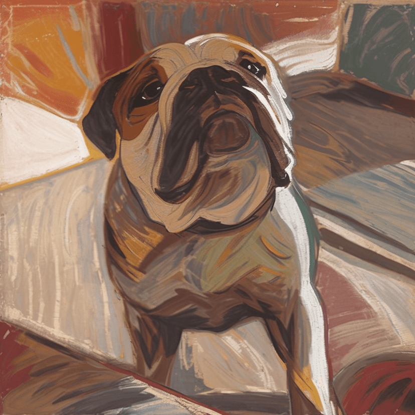 Pop Art pet portrait